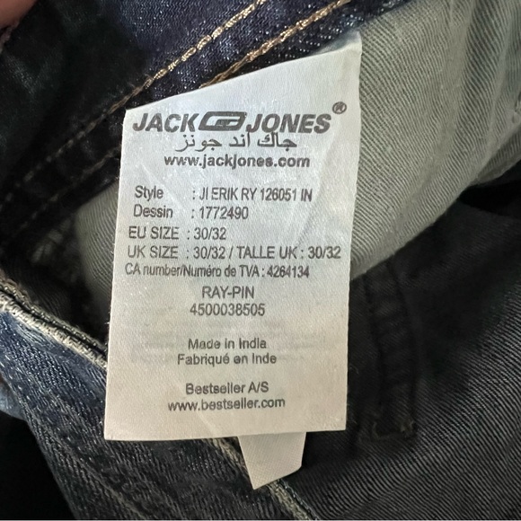 JACK & JONES  Anti Fit JEANS sz 30 - Picture 8 of 8